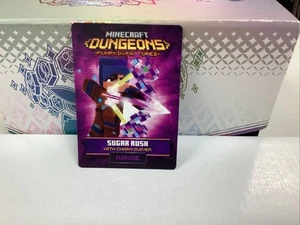 Tarjeta arcade Minecraft Dungeons Pumpkin Pasture #123 Sugar Rush con encanto Carcaj - Imagen 1 de 2
