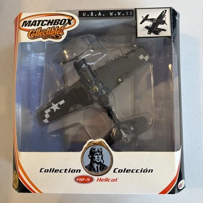 Matchbox Collectibles - WWII Grumman F6F-5 Hellcat Fighter 1:72 Diecast - Image 1 of 4