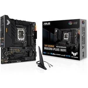 ASUS TUF Gaming B660M-PLUS WiFi Mainboard Sockel Intel LGA 1700 mATX DDR5 Dual - Bild 1 von 7