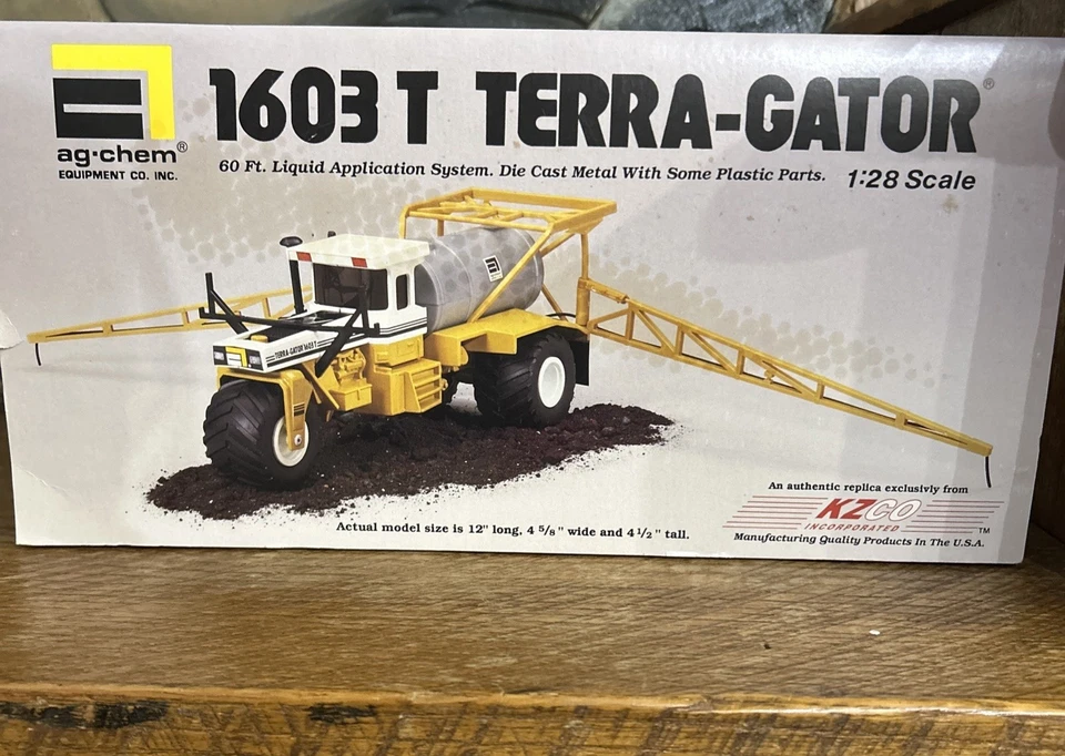 Ertl KZCO 1/28th Ag Chem 1603 Terra Gator UNOPENED Box !!  - Image 1 of 4