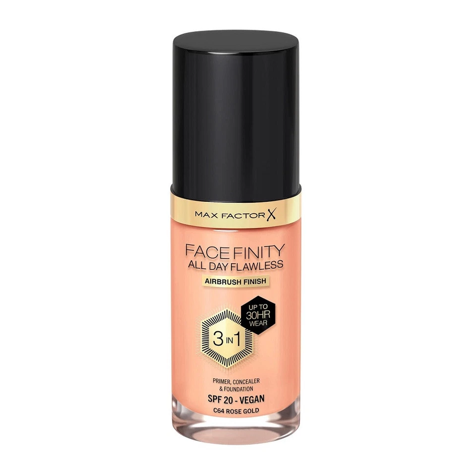Fond de Teint Max Factor Facefinity 3en1 Rose Gold 30ml - Photo 1/1