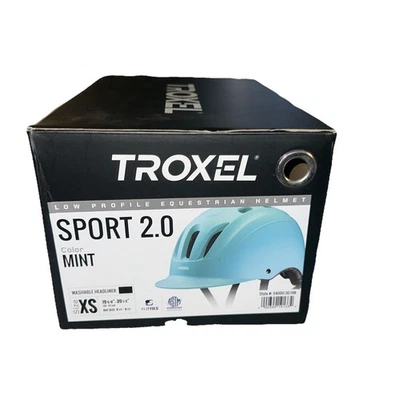 Casco Ecuestre Troxel Sport 2.0 Como Nuevo, Talla XS Nuevo En Caja Foto 1 de 4