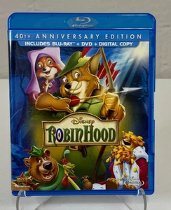 Robin Hood (Blu-ray + DVD) 40th Anniversary - Disney - Adventure, Animation - Picture 1 of 3