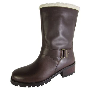 Cole Haan Mujer Champlain Impermeable Cremallera Botas Zapatos, Castaño, EE. UU. 5 - Imagen 1 de 4