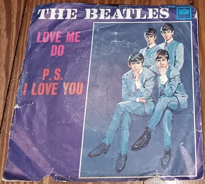 The Beatles Love Me Do / P.S. I Love You Tollie T 9008 with Picture Sleeve 1964 - Image 1 of 4
