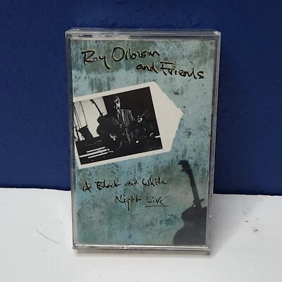 ROY ORBISON AND FRIENDS A Black And White Night Live Cassette Tape 1989 Rock - Image 1 of 4