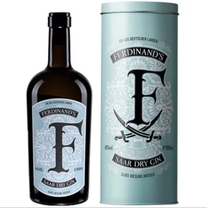 12 Flaschen FERDINAND'S SAAR DRY GIN EDITION SANSIBAR 45% 0,5L - Bild 1 von 1