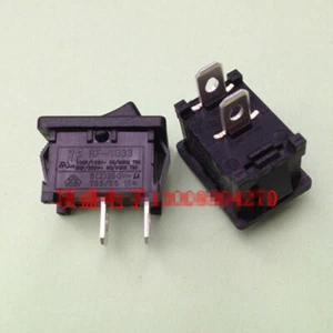 2pcs RF RONG FENG RF-1033 Rocker Switch 2Pins 2 Positions 6(2)A 250VAC - Afbeelding 1 van 2