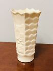 Belleek Porcelain Parian Bud Gilt Edge Spill Vase 4 ? Tall