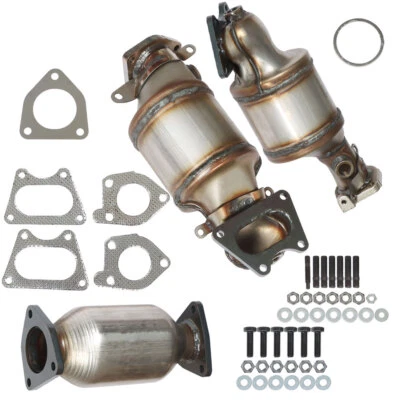 3pcs BANK 1&2 and REAR Catalytic Converter For Honda 2005-2007 Odyssey 3.5L Set - Image 1 of 4