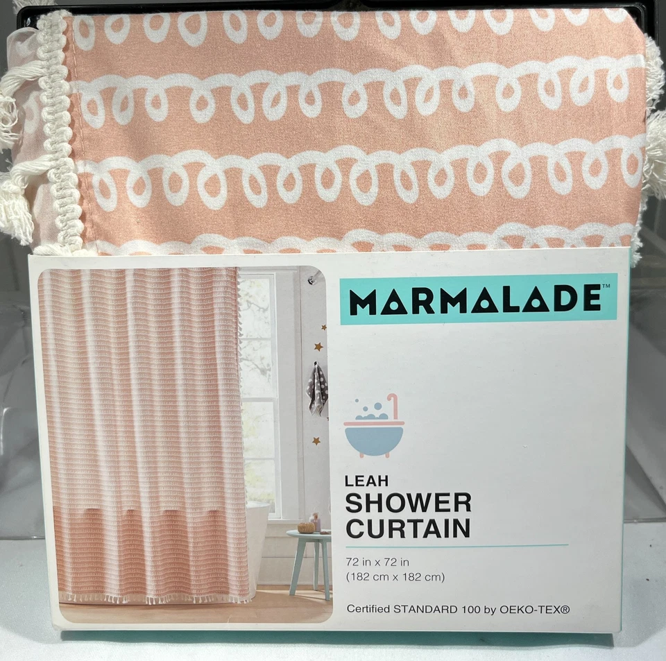 Cortina de Ducha Mermelada 72" x 72" - ¡ELIGE EL COLOR! Foto 1 de 1