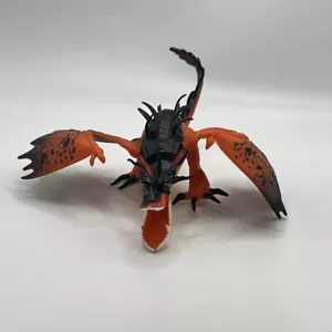 "Figura naranja PVC How To Train Your Dragon 3 Hidden World Hookfang 4,5"" de largo" - Imagen 1 de 5
