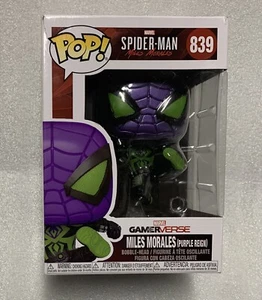 Funko Pop! Marvel: Spider-Man: Miles Morales 839 - Purple Reign - Imagen 1 de 2