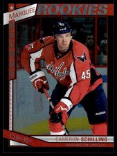 2013-14 O-Pee-Chee Black Rainbow Cameron Schilling 026/100 Washington Capitals