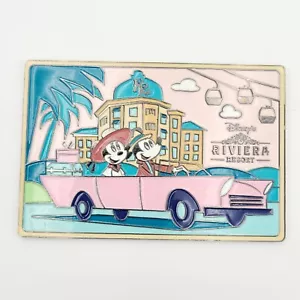 NEW Walt Disney World Riviera Resort Skyliner Mickey & Minnie Mouse Metal Magnet - Picture 1 of 1