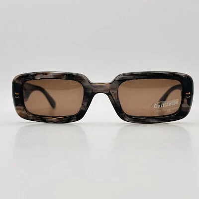 Menrad Sonnenbrille Damen eckig braun Mod. 1642 Zeiss lenses Y2K NEU - Bild 1 von 4