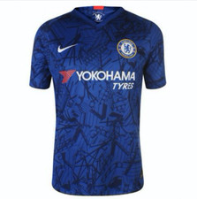 2019/20 Team Chelsea Football Club Blue Home Stadium Jersey Soccer XX-Large
