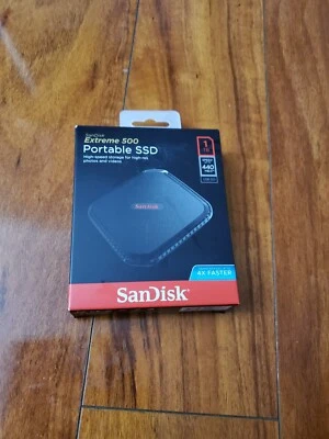 SanDisk Extreme 500 Portable SSD 1TB SDSSDEXT-1T00-G25 - Image 1 of 2