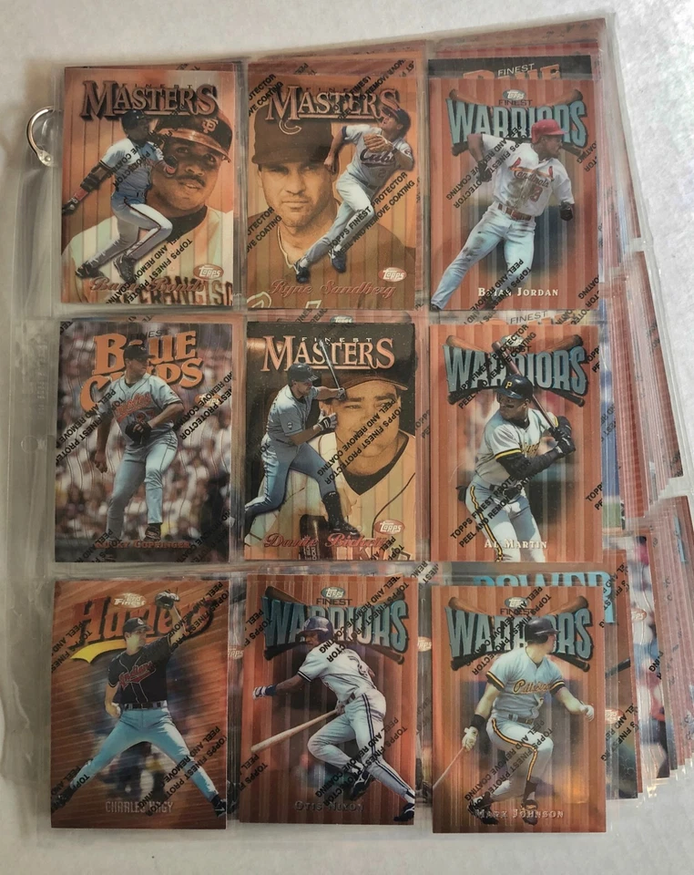 1997 Topps Finest  Baseball 1-100 card set (NM-MT) - Image 1 of 1