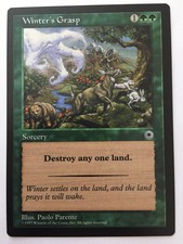 MTG Magic The Gathering - Winter's Grasp - Portal - NM