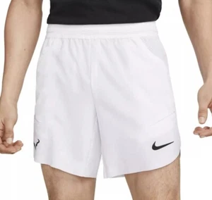 Nike Court Dri-Fit ADV Rafa Nadal 7” Tennis Shorts White Men's Sz 2XL DV2881-100 - Picture 1 of 7