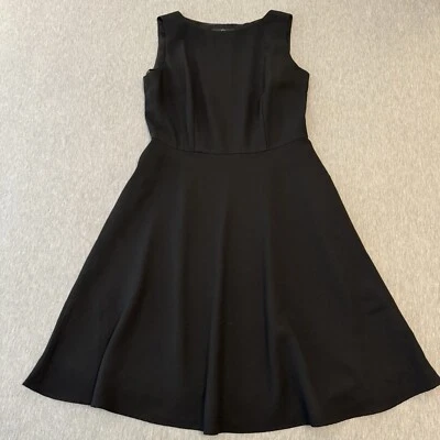 Vestido negro sin mangas Carol Little Petite talla 8 Foto 1 de 4