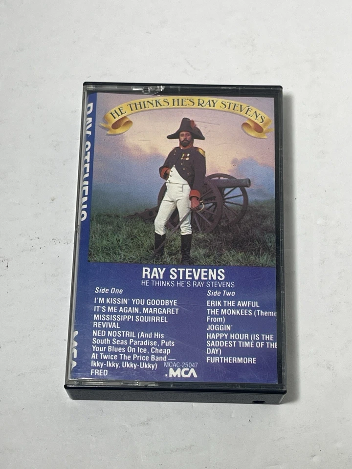 Ray Stevens, He Thinks He's Ray Stevens (1984 Cassette MCAC-25047)V.G. Condition - Image 1 of 3