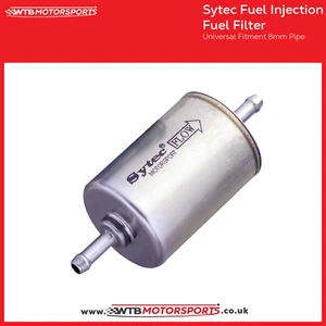 Motorsport Fuel Injection Universal Inline Fuel Filter 8mm Sytec - Picture 1 of 1