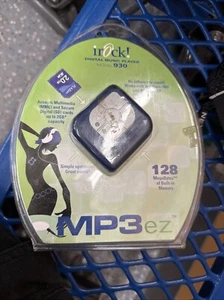 iRock MP3ez Digital Music Player 128 MB Model 930, Blue, BRAND NEW - Picture 1 of 3