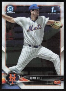 2018 Bowman Draft Chrome #BDC-154 Adam Hill   - FREE SHIPPING