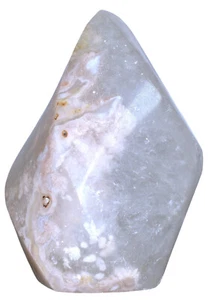 Beautiful Flower Agate Flame 2.7"/184 Grams - Picture 1 of 4