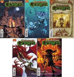 PATHFINDER GOBLINS (5) Issue Comic SET #1 2 3 4 5 1st print Dynamite Lot - Picture 1 of 1