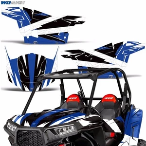 Graphic Kit Decal Full Wrap w/ Door for Polaris RZR 900S 2015-2018 REBIRTH - Picture 1 of 2