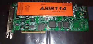 AudioScience ASI6114 AES Digital & Balanced Analog Multichannel Audio Broadcast - Picture 1 of 10