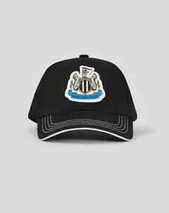 NEWCASTLE UNITED FC ADULT BASEBALL CAP BLACK - OFFICIAL FOOTBALL GIFT, MENS GIFT - Picture 1 of 3