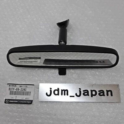 Mazda Genuine Rear View Mirror for Miata MX-5 CX-7 RX-8 CX-9 2 3 5 B37F-69-220C - Image 1 of 4