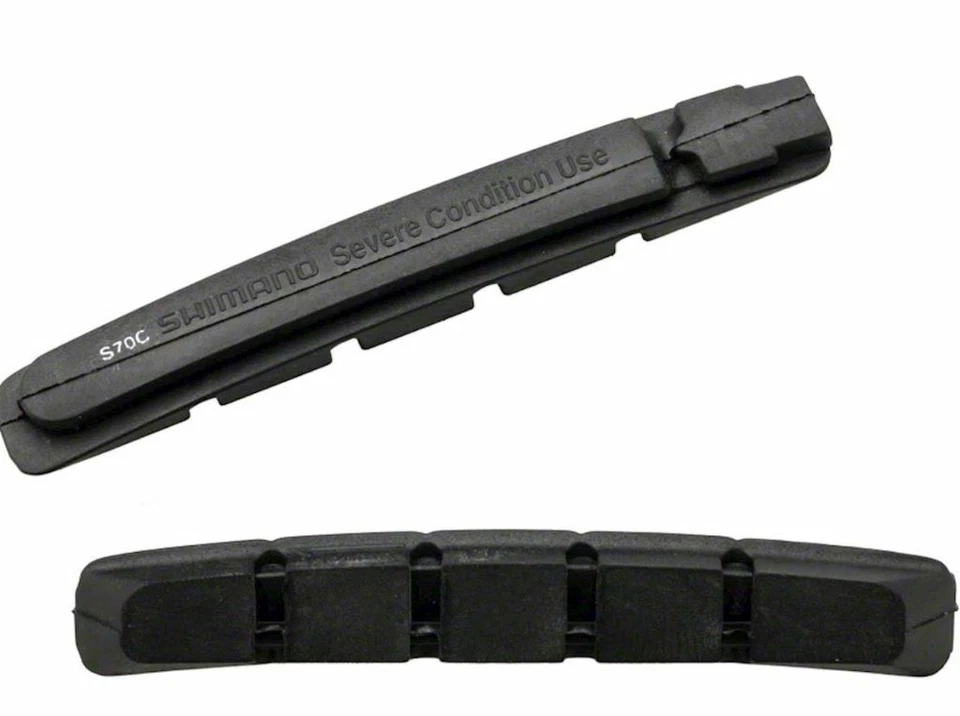 Shimano S70C V-тормозные колодки (пара) (подходит XTR-XT-LX-Deore-DXR) ~ новый ~ Y8A298030 - Изображение 1 из 1