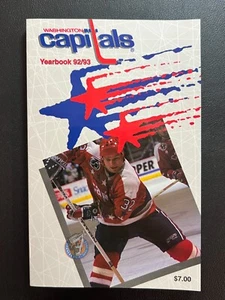 VTG NHL Washington Capitals 1992-1993 Official Yearbook and Media Guide - Picture 1 of 3