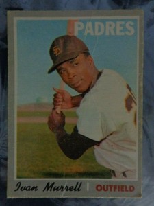 1970 OPC # 179 Ivan Murrell San Diego Padres O-PEE-CHEE