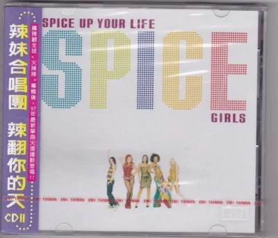SPICE GIRLS SPICE UP YOUR LIFE TAIWAN 3-TRACK CD SINGLE W/ 2 DOUBLE-SIDED CARD - Image 1 of 2