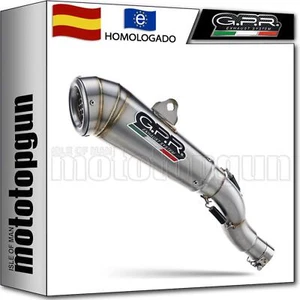 tubo de escape homologado acero gpr por husqvarna svartpilen 401 2020 20 - Imagen 1 de 3