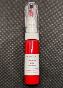 VW/AUDI LY3U TANGO RED TOUCH UP PAINT PEN/BRUSH FOR SCRATCH CHIP REPAIR - Picture 1 of 2
