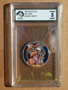Gary Ablett Coca Cola Pog 1995 - #6 - CGA 8 NM / MINT not PSA - Bild 1 von 2