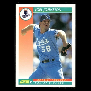 Tarjeta de béisbol Joel Johnston #764 1992 Score Kansas City Royals MLB - Imagen 1 de 3