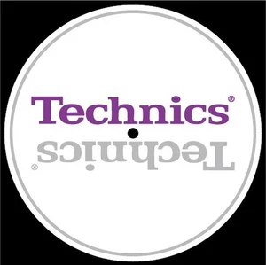 Technics 7" Inch Classic Speed Mat Slip Mat 1 Slipmat 2mm Portablism White New - Picture 1 of 1