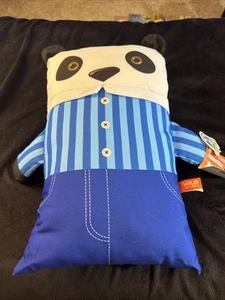 Wild Republic Panda Pillowkins Pillow New NWT Travel Plush Washable Cute - Picture 1 of 6