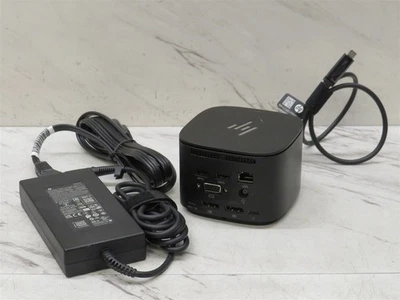 Estación de acoplamiento HP Thunderbolt Dock HSN-IX01 120W G2 USB-C con CA Foto 1 de 4