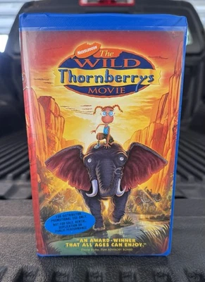 The Wild Thornberrys Movie VHS 2003 Blue Clamshell Rare Distributor Promotional - Imagem 1 de 4