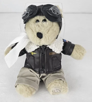 Starbucks Coffee Bearista Aviator Pilot 32nd Edition 2004 10” Plush Teddy Bear - Image 1 of 4