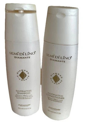 Alfaparf Semi Di Lino Diamante Conditioner & Shampoo 8.45 Oz DEFECTIVE NOZZLES - Image 1 of 3